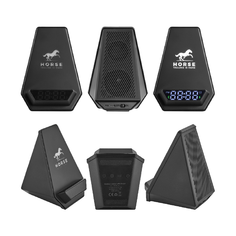 Promosyon Wireless Şarj & Hoparlör & Dijital Saat
