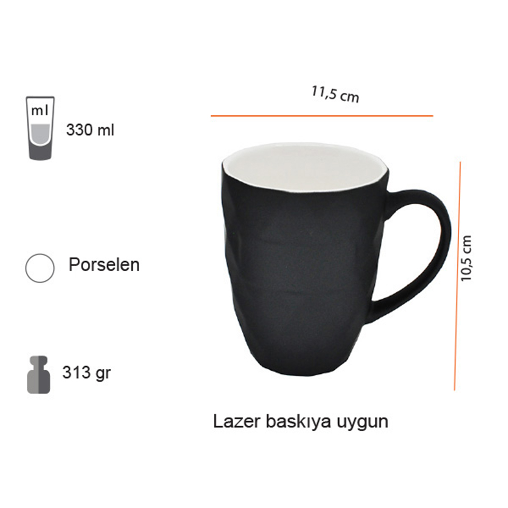 Promosyon Diamond Porselen Bardak