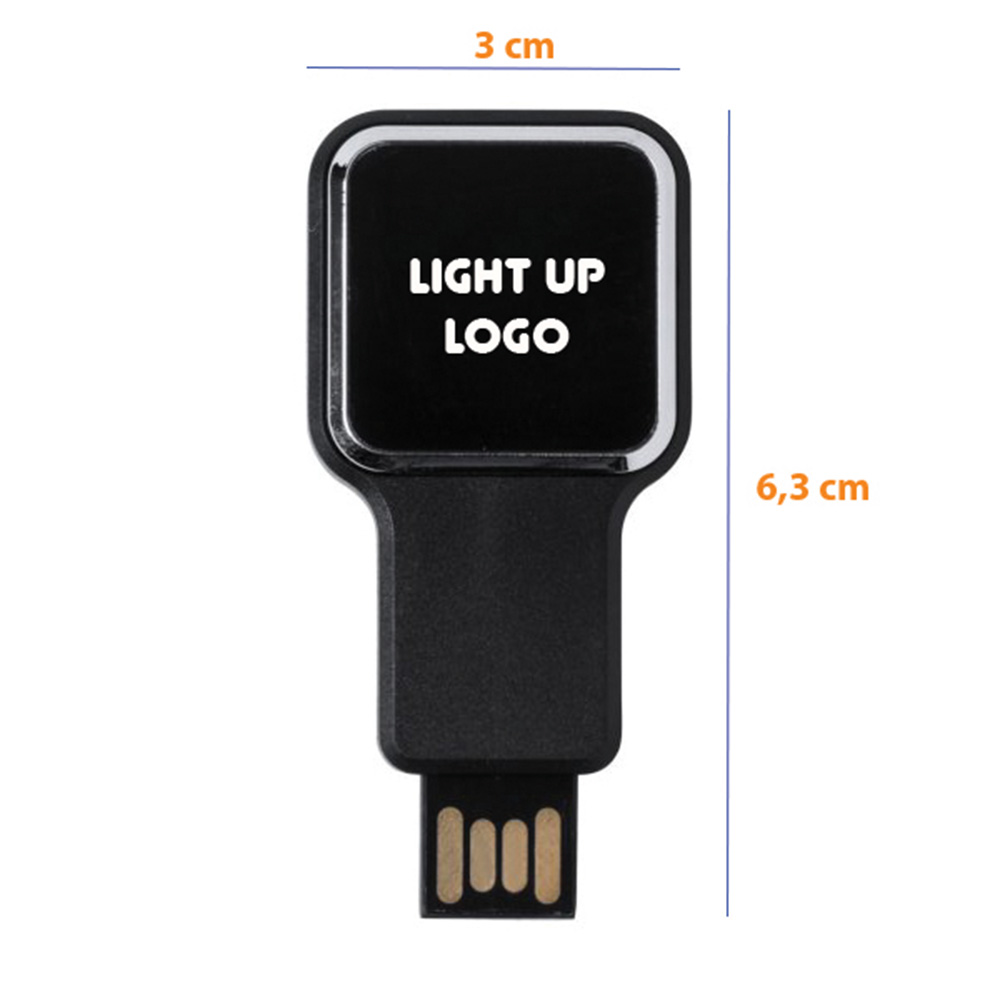Promosyon Işıklı Logo Usb Bellek 64 GB