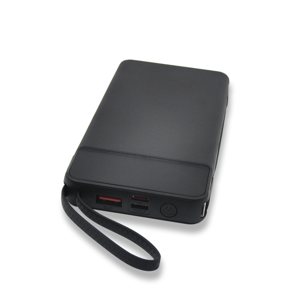 Promosyon Hızlı Şarj Dahili Kablolu Powerbank 10000 mAh