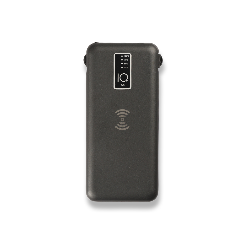 Promosyon Dahili Kablolu Wireless Powerbank 10000 mAh
