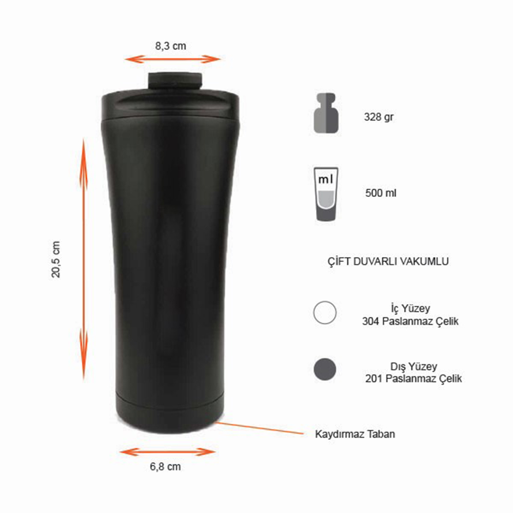Promosyon Termos Bardak 500 ml