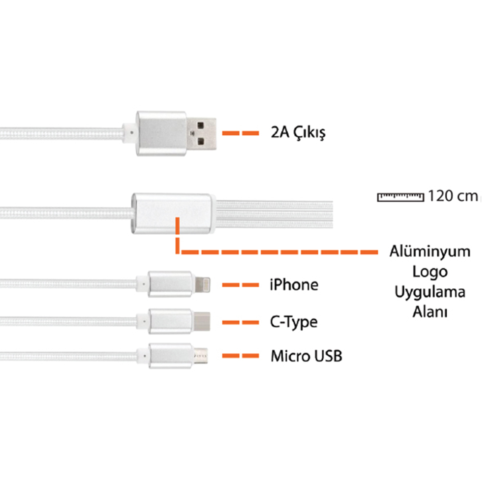 Promosyon Şarj Kablosu