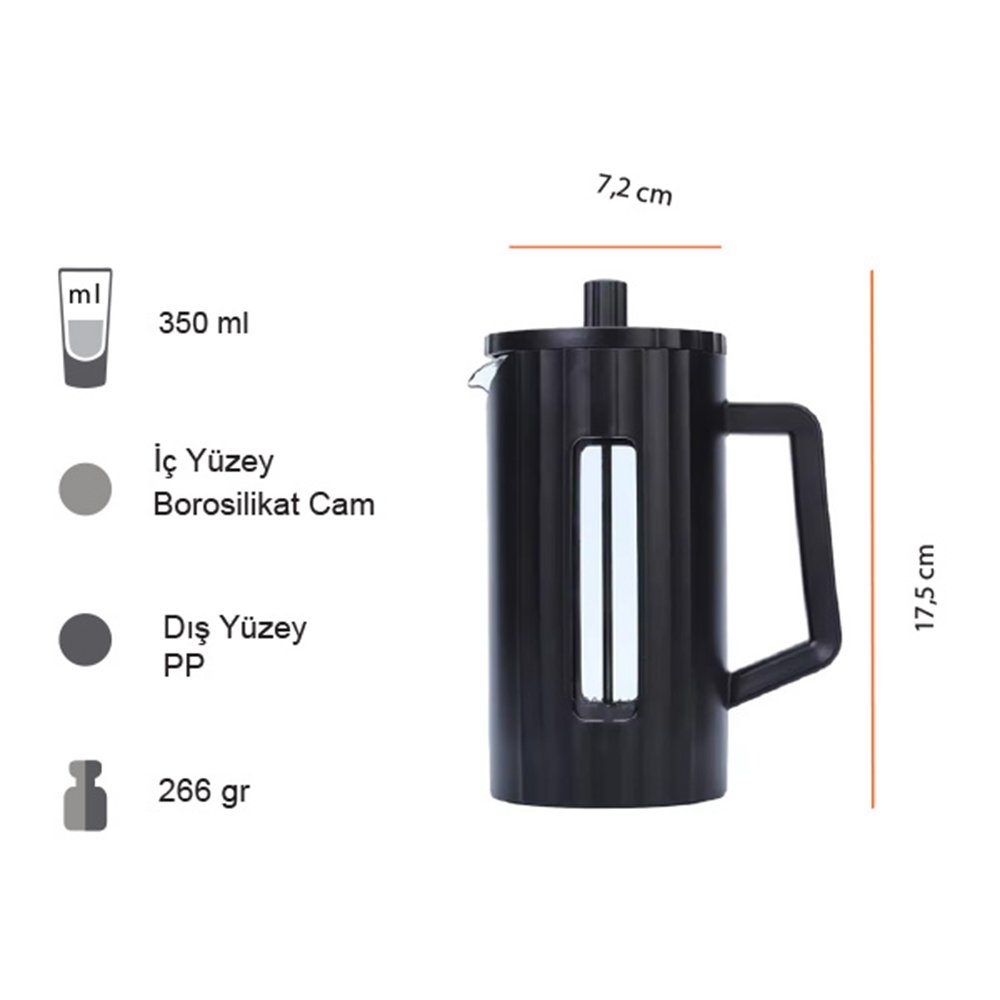 Promosyon Frenchpress 350 ml