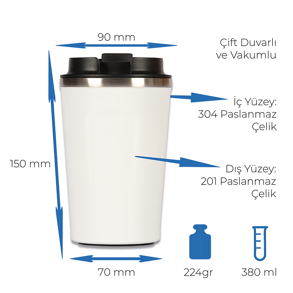 Promosyon Termos Bardak 380 ml