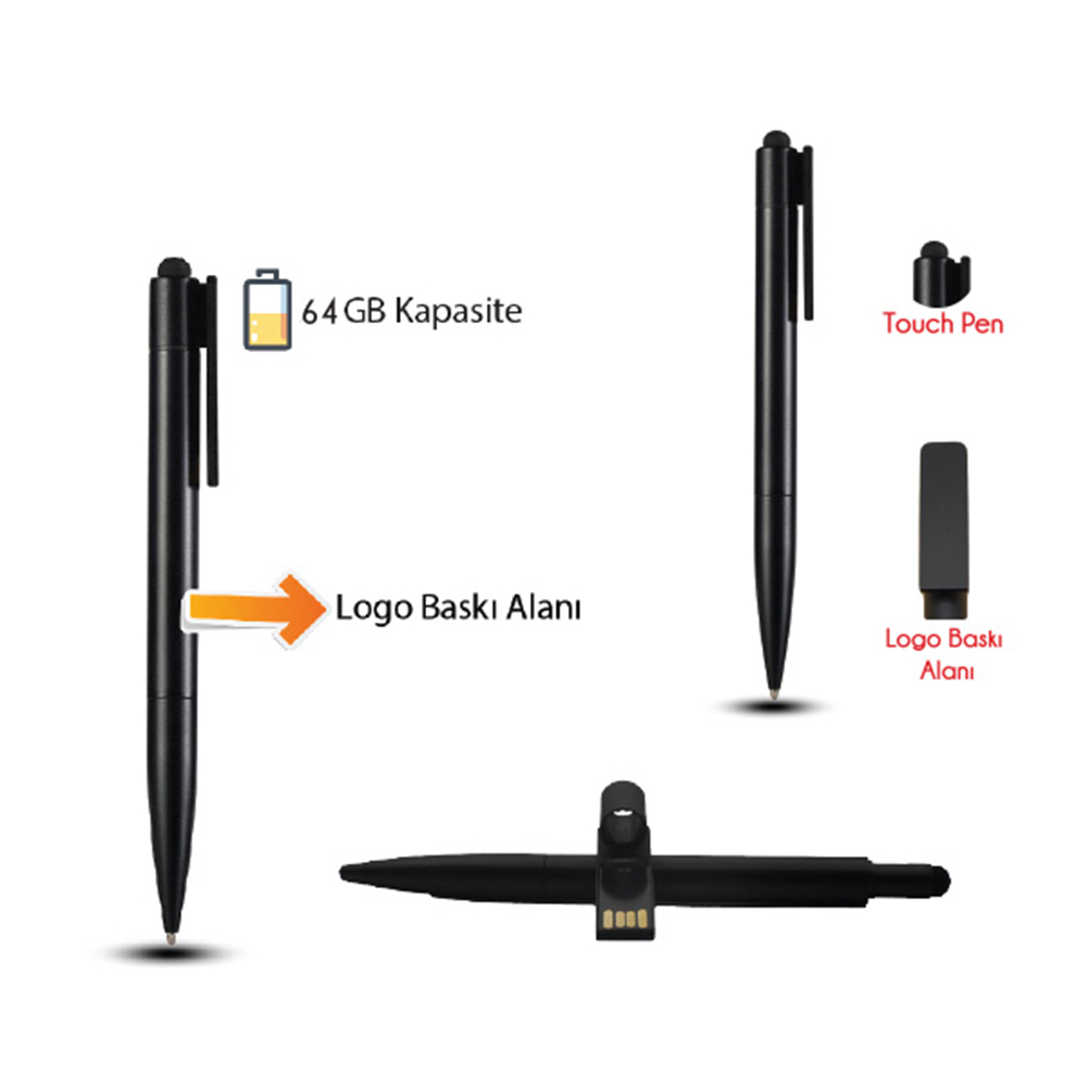 Promosyon Kalem Usb Bellek 64 GB