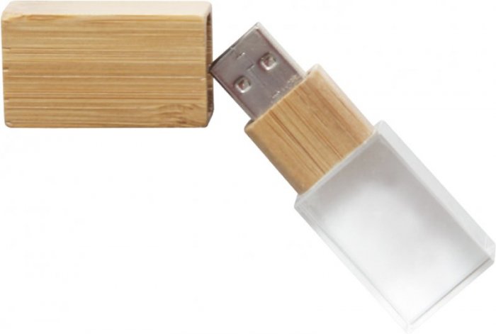 Promosyon KDK-4113-WOOD KRİSTAL USB BELLEK