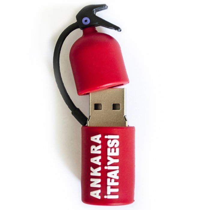 Promosyon KDO-7125-Yangın Tüpü Şeklinde Usb Bellek