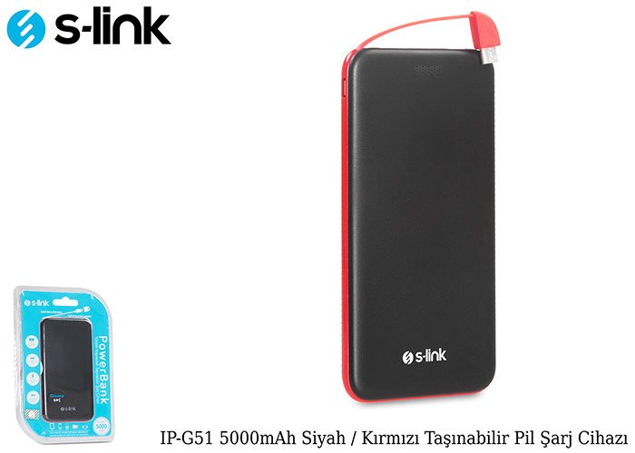 Promosyon S-link IP-G51-SİYAH,KIRMIZI