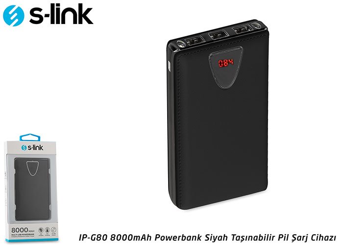 Promosyon S-link IP-G80-SİYAH