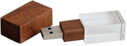 KDK-4113-WOOD KRİSTAL USB BELLEK