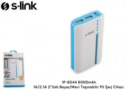 S-link IP-6044-BEYAZ-GRİ